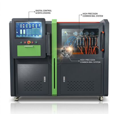 CRP-HD Yüksek Akışlı Genel Demiryolu Pompası 18.5Kw Device Drive 2500 Bar Basınç ve 60L / H Yakıt Besleme Hızı ile Test Bankası