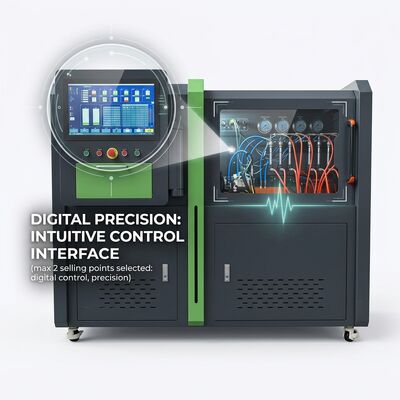 CRP-Duo Plus Çift İstasyonlu Common Rail Pompa Test Cihazı, 2500 Bar Basınç, 11Kw Motor ve Otomatik Rapor Yazıcılı